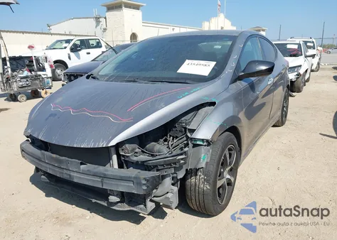 2012 Hyundai Elantra Gls (Ulsan Plant) из США, поврежденный, VIN KMHDH4AE2CU246925